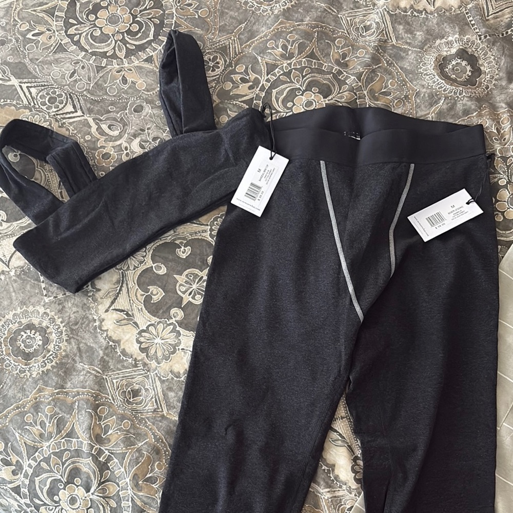 WeWoreWhat Charcoal Bandeau Top